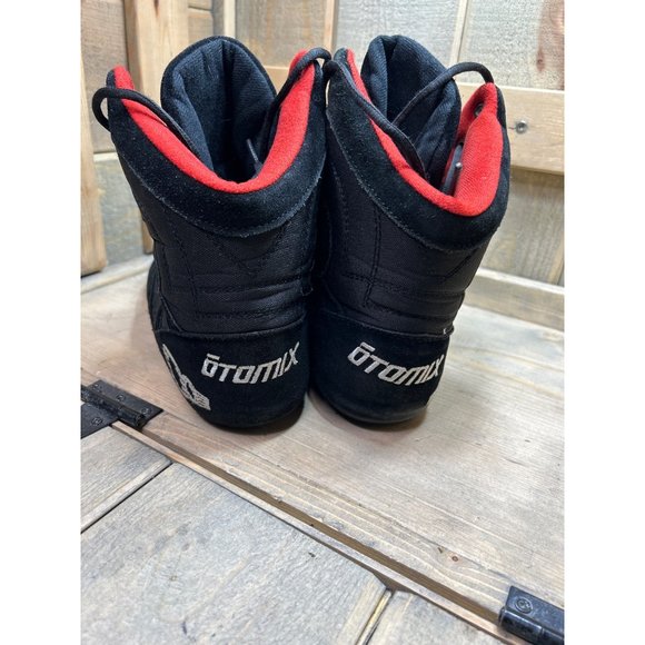 Otomix Weightlifting MMA Shoes Size Mens 12 Womens 13.5 Black Red M3000 - Picture 4 of 7